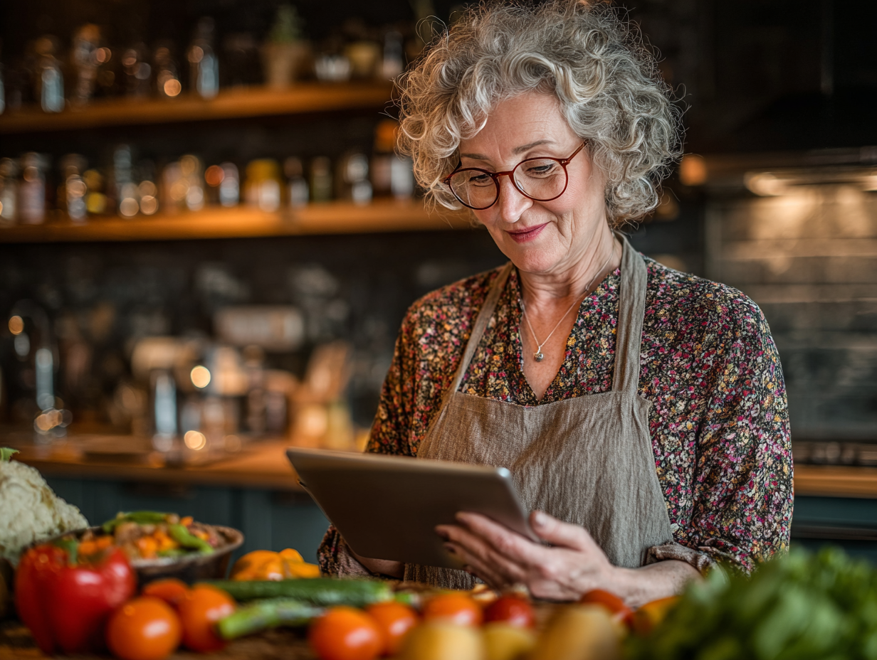 Evaluare digitală nutrițională pentru seniori